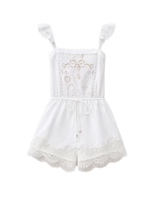 Cotton bodysuit SELF PORTRAIT | AC26006JSWWHITE